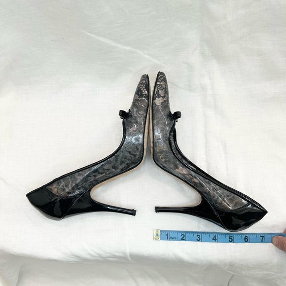 Kate Spade Pointed Toe Evening Pumps - Jeb Mid Heel - Picture 7 of 12